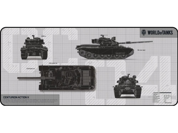 Defender Wt90 Mauspad - Limitierte Auflage World Of Tanks