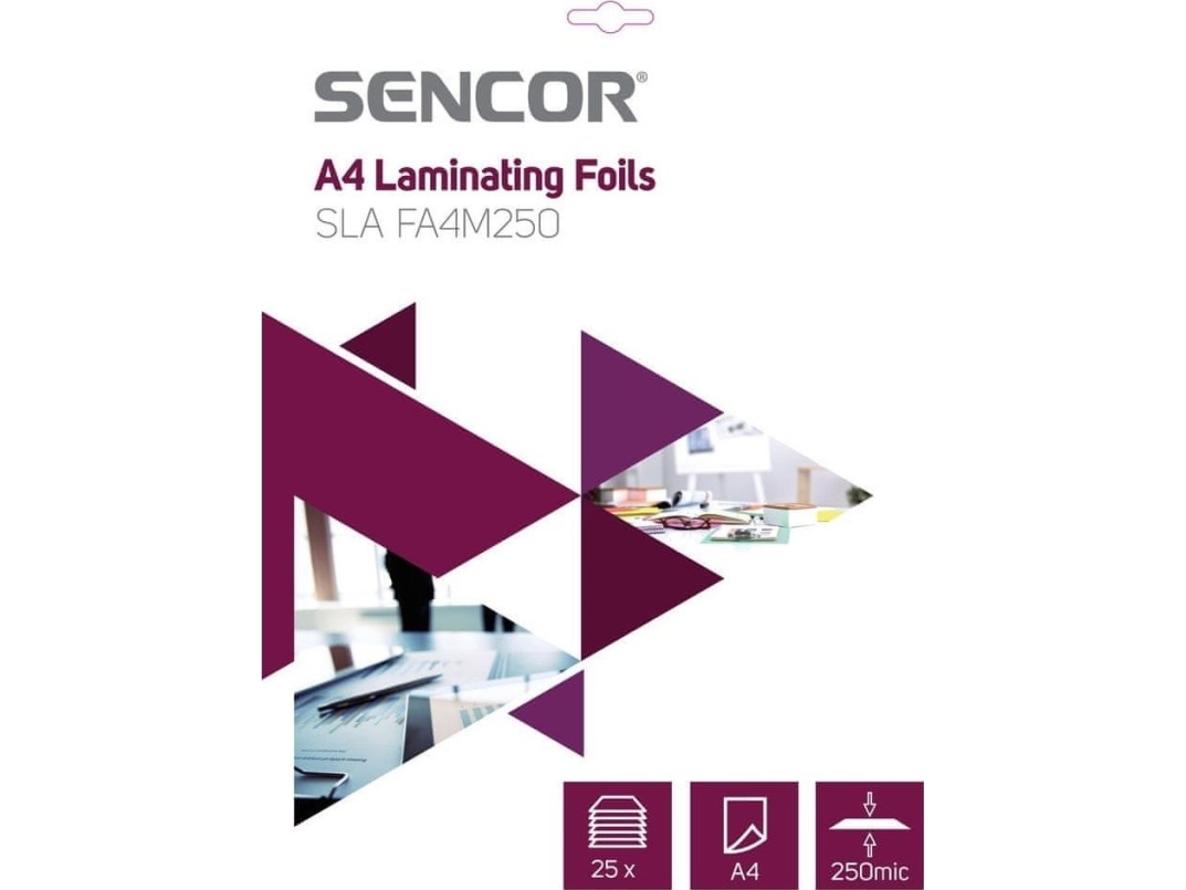 Sencor Sla Fa4m250 Folija A4 250Mic 25Vnt Sencor
