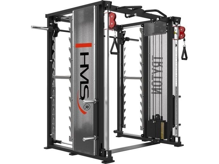 HMS TRITONKRAN MED DUBBEL LYFT OCH STAPLING KOMMERSIELL HMS | Hälsa - Träningsmaskiner - Träningsbänkar | GameStuff