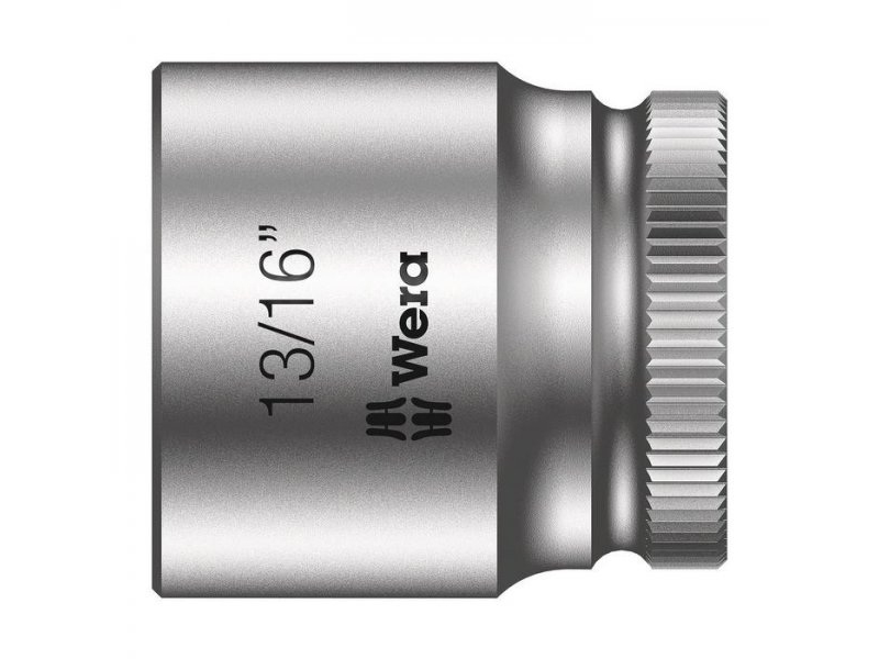 Wera 8790 Hmb, Sokkel, 3/8", Britisk, 1 Hoved(Er), 13/16", Krom-Vanadium-Stål