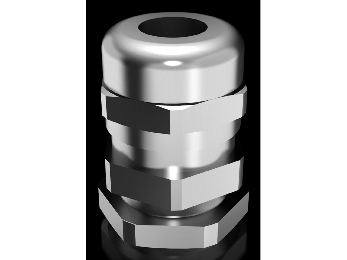 Rittal SZ 2411.801, Nikkel, Messing, 10 stk, Lige, M12x1.5, 6 mm