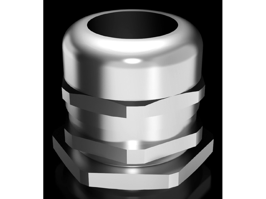 Rittal Sz 2411.831, Nikkel, Messing, 10 Stk, Lige, M25x1.5, 8 Mm