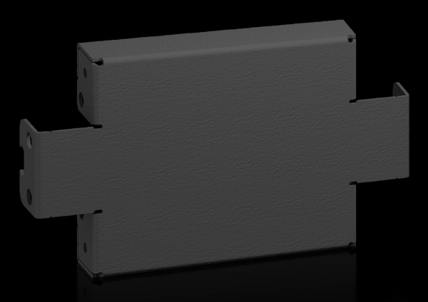 Rittal AX 2820.310, Trimpanel, Svart, Stål, 100 mm, 660 g, 2 styck | Datorer & Surfplattor - Rackkabinetter - Tillbehör | GameStuff