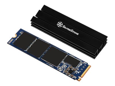 Silverstone Tp02-M2 - Kølelegeme Til Solid State-Disk - Sort