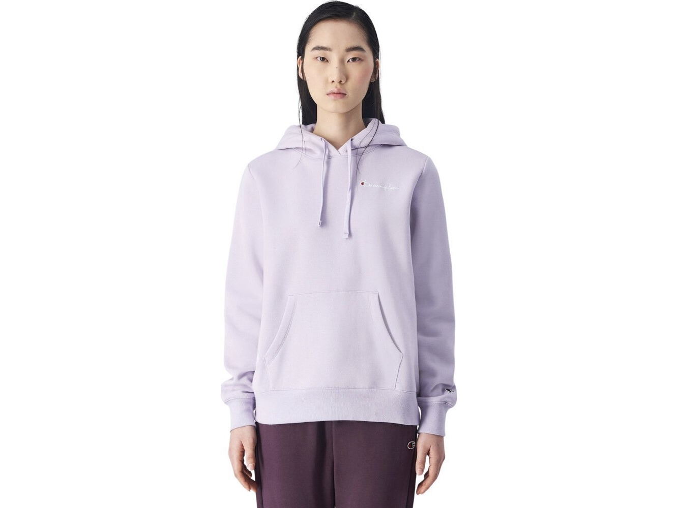 Champion Frauen Mit Kapuze Violett Sweatshirt 117530 Vs057 Xl