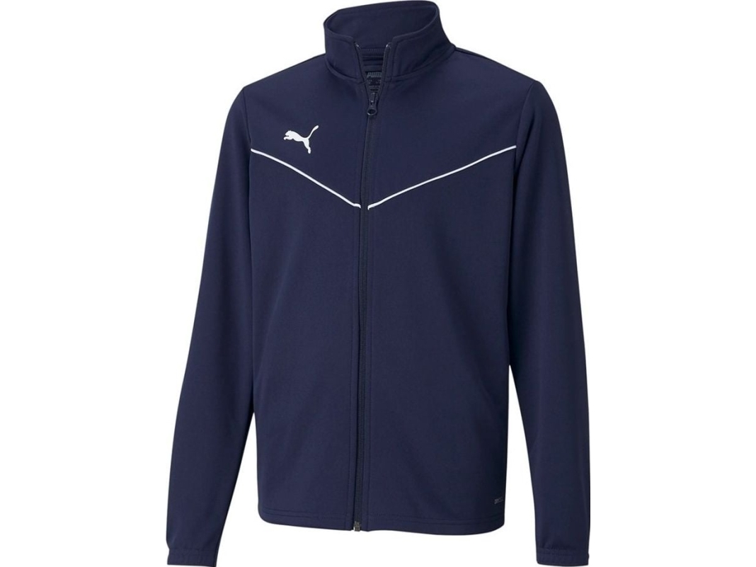 Puma Kinder Sweatshirt Puma Teamrise Training Poly Jacket Jr Navy Blau 657393 06 152Cm