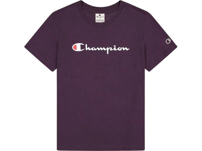 Champion Dame Ss Tee Lilla 117534 Vs503 S