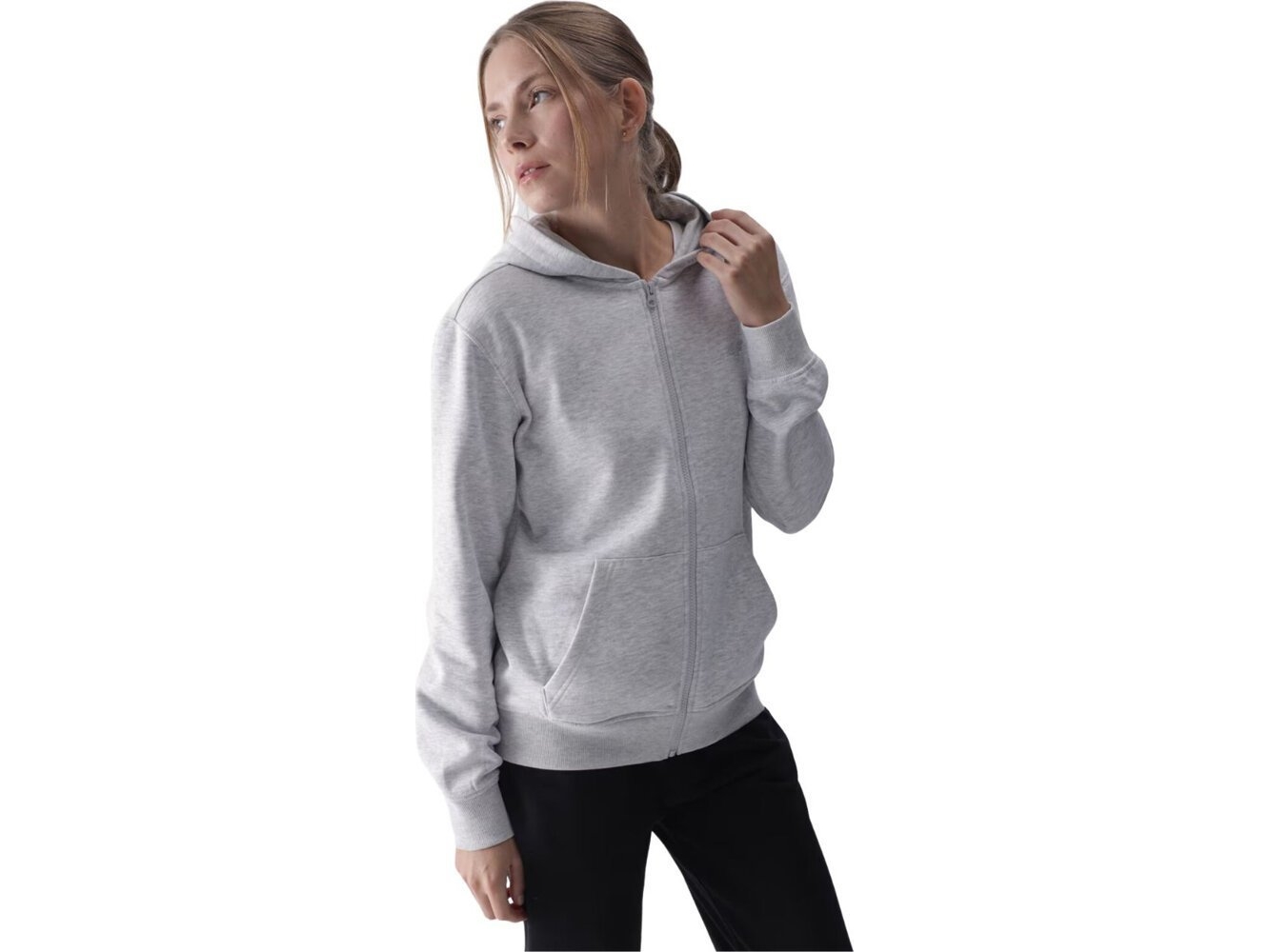 Sweatee Shirt För Kvinnor 4f F1467 Grå 4fwmm00tswsf1467 27m