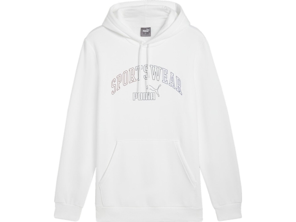 Puma Bluza Męska Puma Ess Logo Lab Gradient Hoodie Fl Biała 681775 02 M