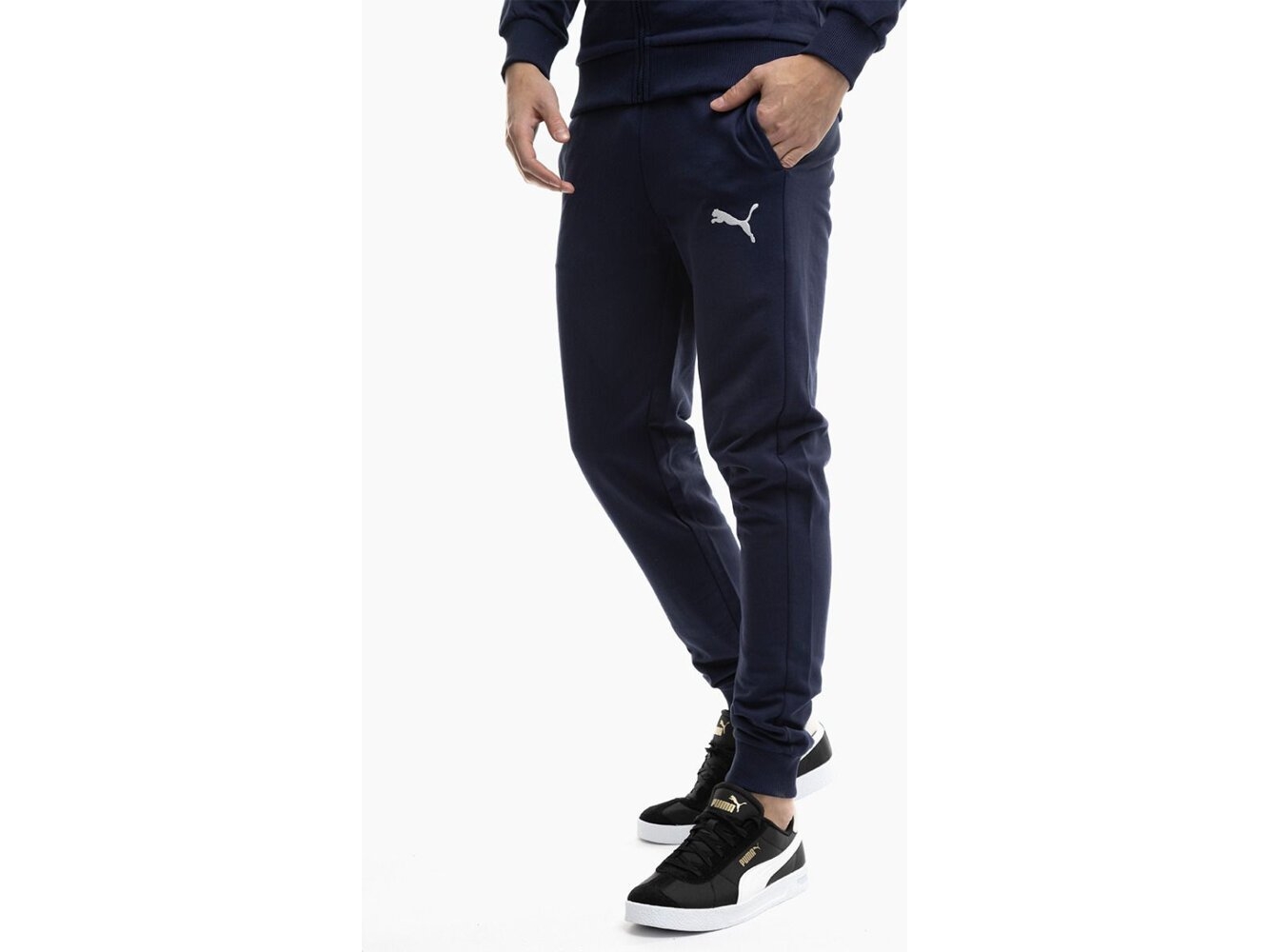 Puma Herrebukser Puma Team Goal Casuals Marineblå 658598 06 S