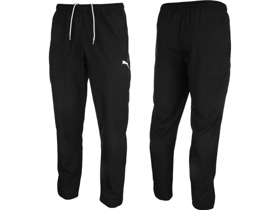 Puma Spodnie Męskie Puma Teamrise Sideline Pants Sort 657327 03 S