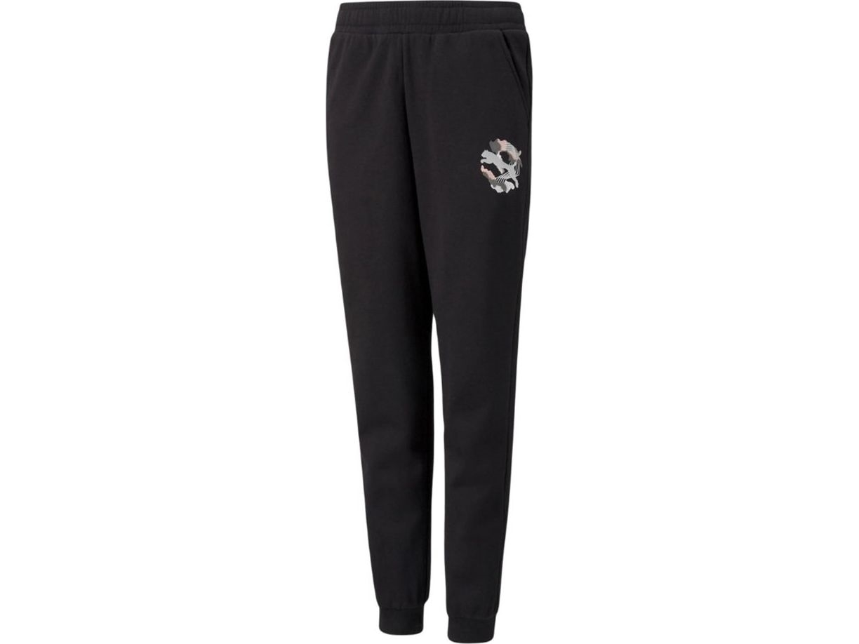Puma Barn Puma Alpha Sweatpants Fl Sort 589235 01 116cm