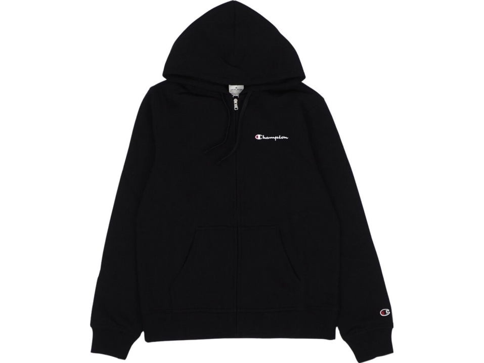 Champion Herren Sweatshirt Champion Full Zip Hoodie Schwarz 220260 Kk001 M