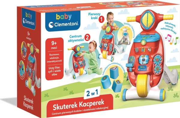 Clementoni Baby Scooter Casper 50930