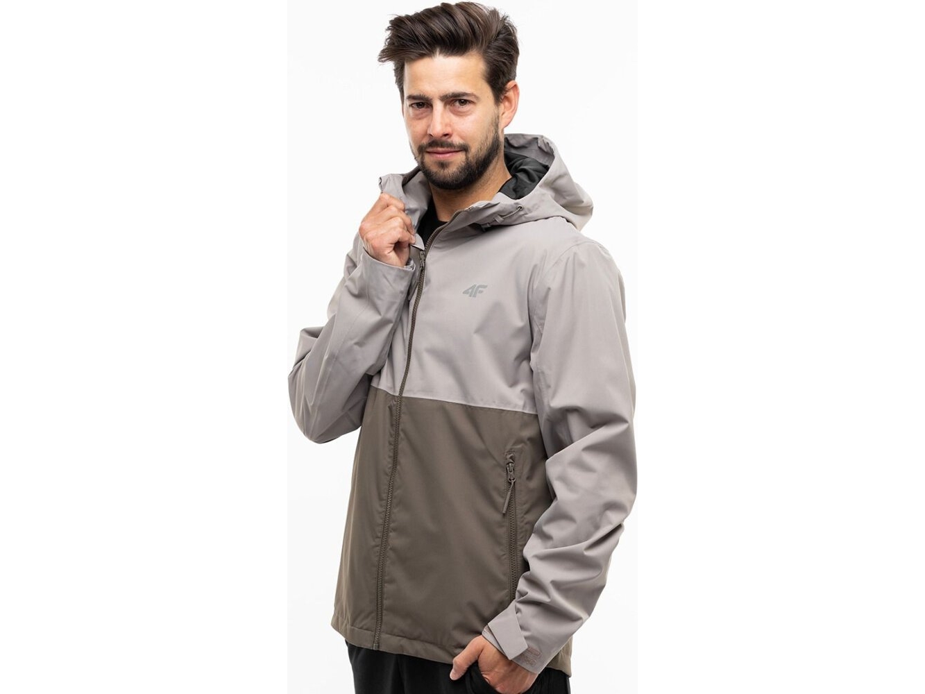 Herrenjacke 4F Technische Herrenjacke 4F M444 Beige 4Fwss24ttjam444 83S L