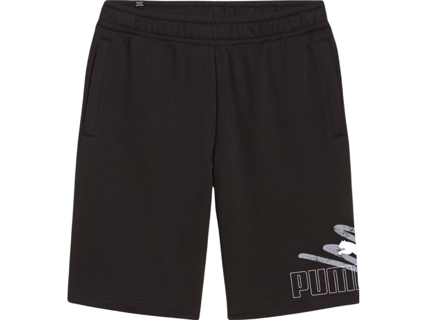Puma Ess Logo Lab Graphic Shorts Til Mænd 10 Sort 678989 01 S