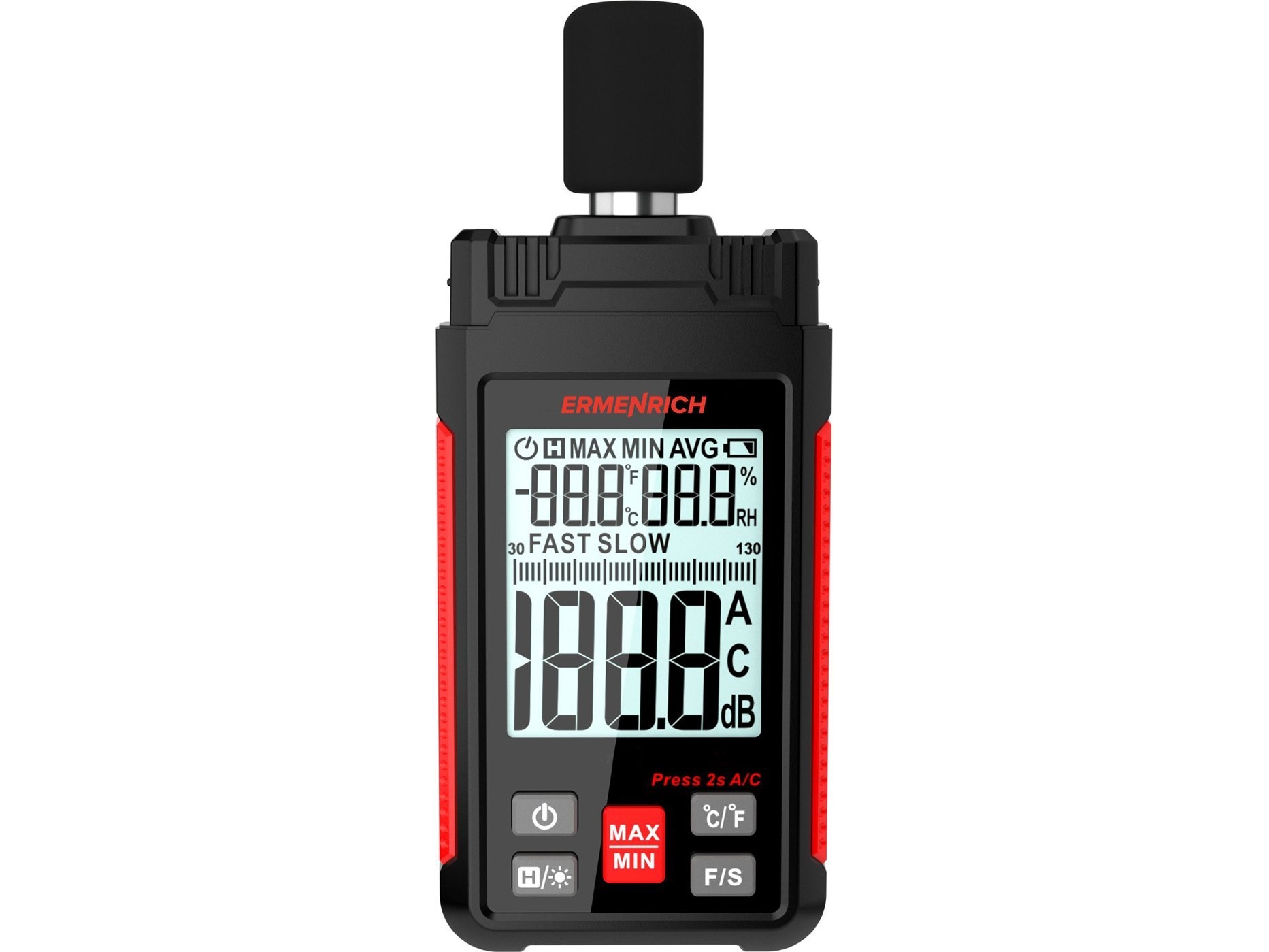 Levenhuk Ermenrich Seek Ds20 Digital Sound Level Meter - Lydniveaumåler