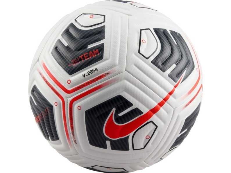 Nike Academy Plus Fodbold Hvid Sort Og Orange Fz2979 100 5