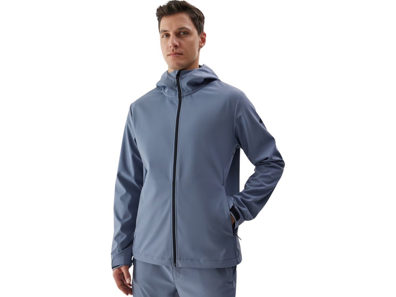 Kurtka Męska 4F Kurtka Męska Softshell 4F M283 Denim 4Fwaw24tsofm283 32S Xl
