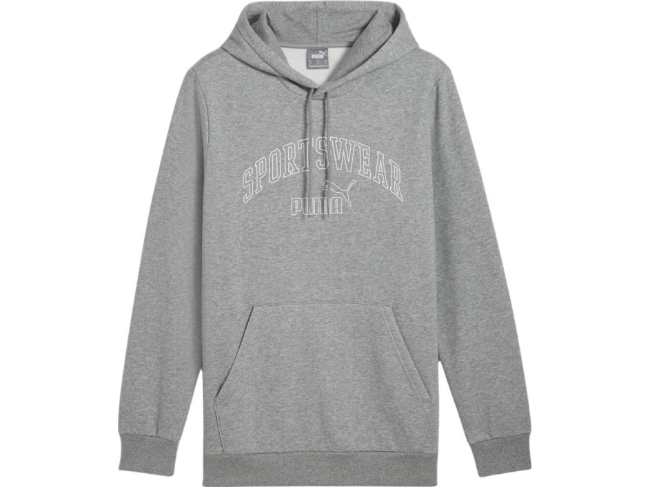 Puma Bluza Męska Puma Ess Logo Lab Gradient Hoodie Fl Szara 681775 03 M