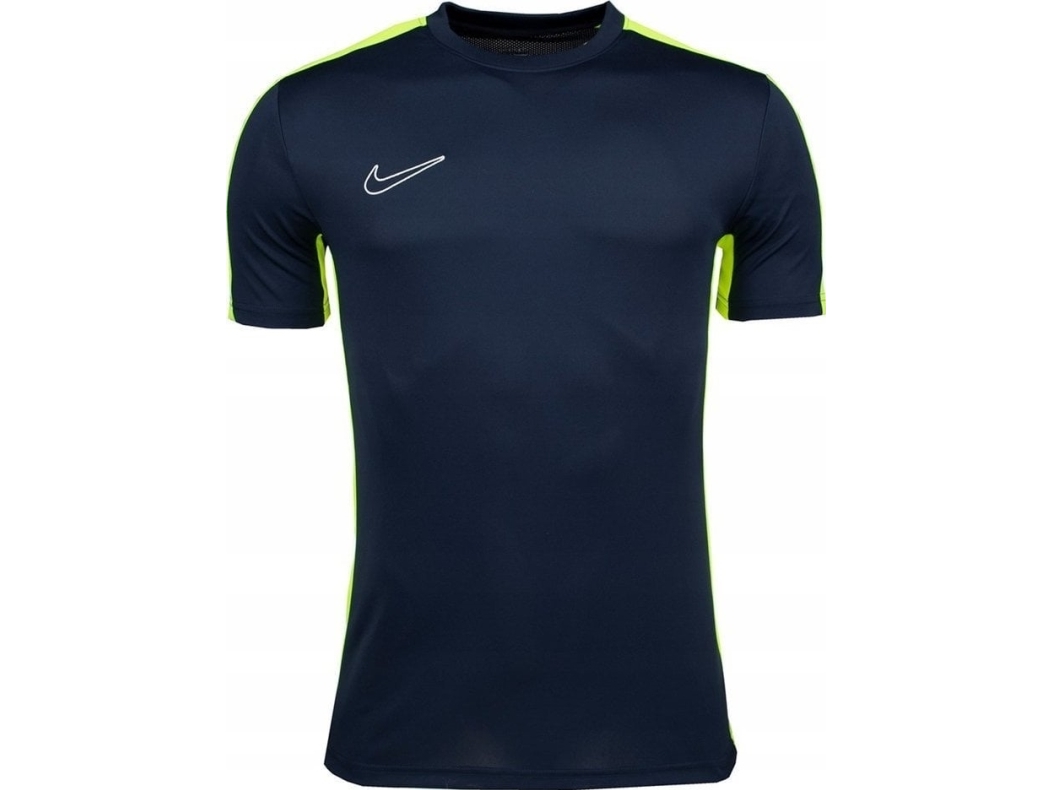 Nike Herretrøje Nike Df Academy 23 Ss Marineblå Og Grøn Dr1336 452 L