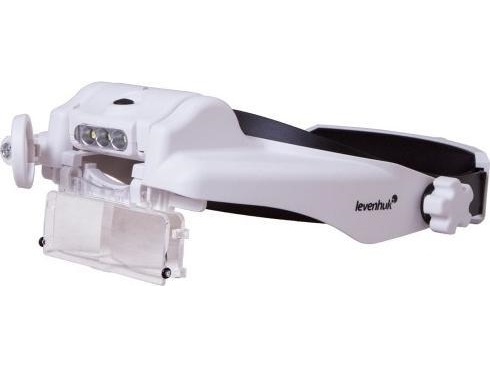 Levenhuk Zeno Vizor Hr2 Hoved Genopladelig Luplampe