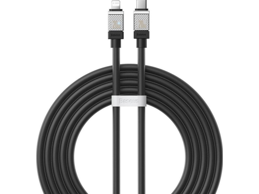 Kabel Usb Baseus Usb-C - Lightning 1 M Czarny (Bra012824)