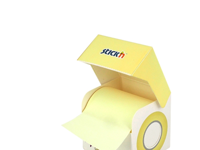 Self-Adhesive Notes 50Mmx10m On Roll Yellow Pastel |