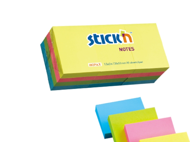 Notizblock 38X51mm 100 Blätter 12Er Pack Sortiert