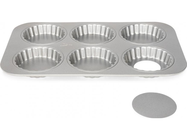 Patisse quiche mini 10 cm silverstål | Köksutrustning - Grytor & pannor - Pannor | GameStuff