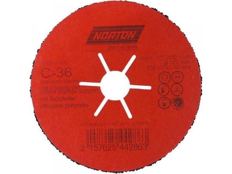 Norton Cp Flex 127Mm S.36 (1 Stück)