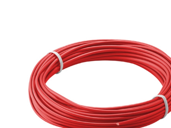 Goobay 55044, 0,14 mm², röd, 10 m, 1,1 mm | Ledningar - låg ström | GameStuff