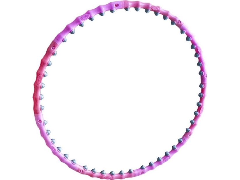 Hula Hop Hoop 90Cm With Massage Pink (Fe05012)