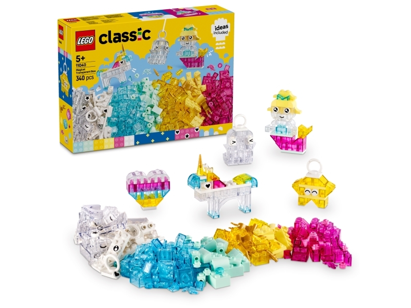 LEGO Classic 11040 Magisk genomskinlig låda | LEGO® - LEGO® Themes A-C - LEGO Classic | GameStuff