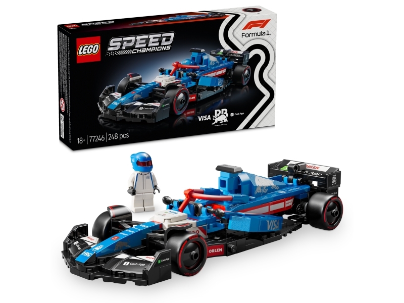 LEGO Speed Champions 77246 Visa Cash App RB VCARB 01 F1 racerbil | LEGO® - LEGO Intressen - Fordon | GameStuff