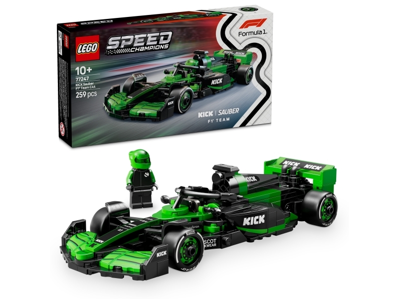 77247 LEGO Speed Champions KICK Sauber F1 ® Team C44-racerbil