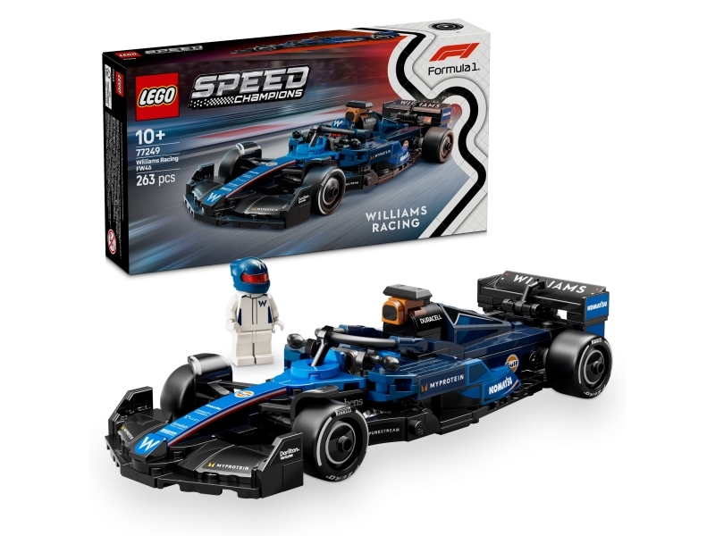 LEGO Speed Champions 77249 Williams Racing FW46 F1 racerbil | LEGO® - LEGO Intressen - Fordon | GameStuff