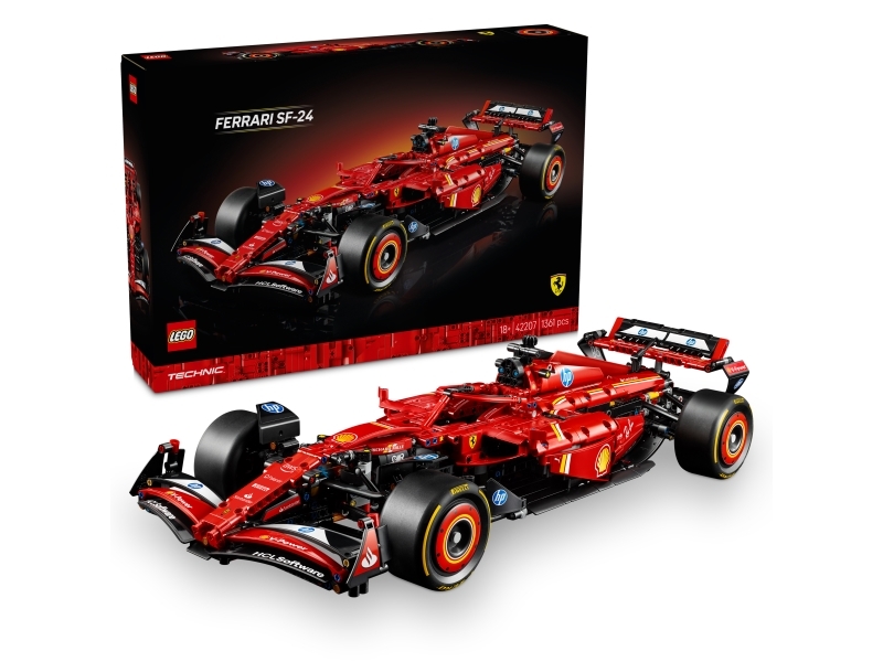 LEGO Technic 42207 Ferrari SF-24 F1-bil | LEGO® - LEGO® teman O-Z - LEGO Technic | GameStuff