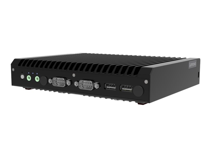 Lenovo ThinkEdge SE10 12NH - USFF Atom x6425RE - RAM 8 GB - SSD 256 GB - TCG Opal Encryption 2, NVMe - UHD Graphics - Gigabit Ethernet, 2.5 Gigabit Ethernet, IEEE 802.11ax (Wi-Fi 6) - Windows IoT Enterprise 2024 LTSC - skærm: ingen - sort - Lenovo TopSeller