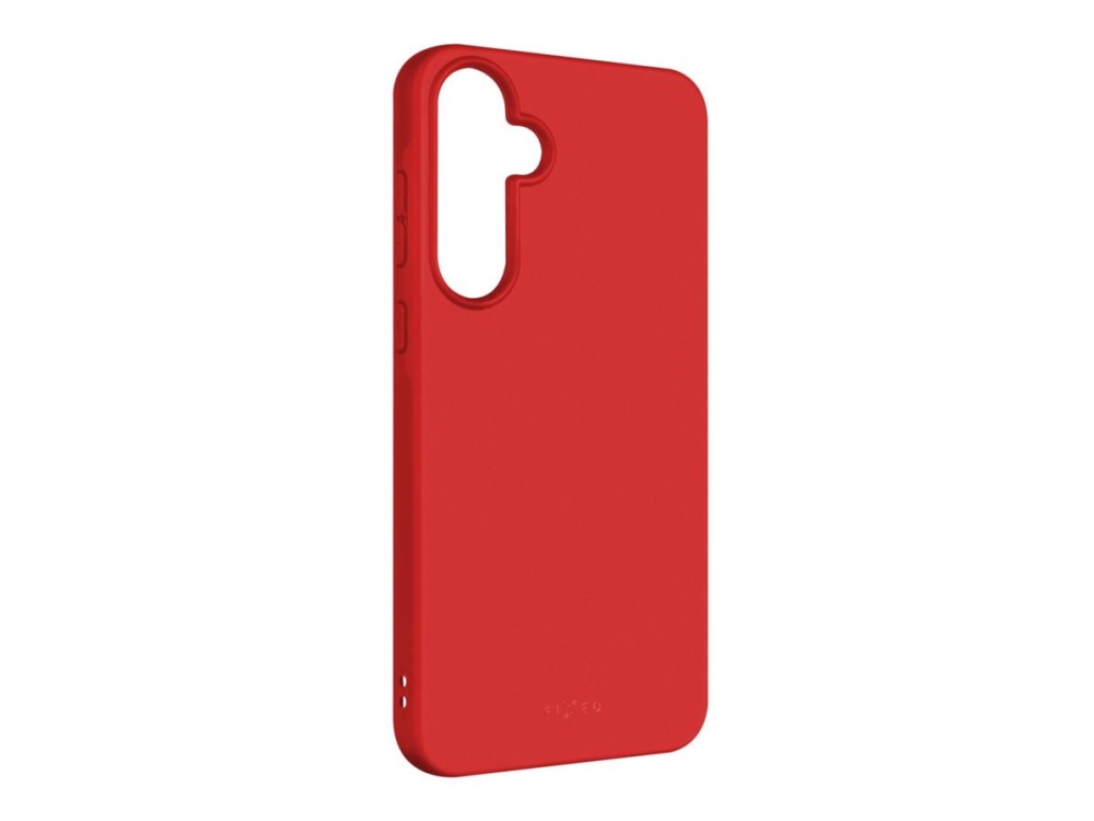 Etui Fixiert | Geschichte | Rückendeckel | Samsung | Galaxy A55 5G | Gummiert | Rot