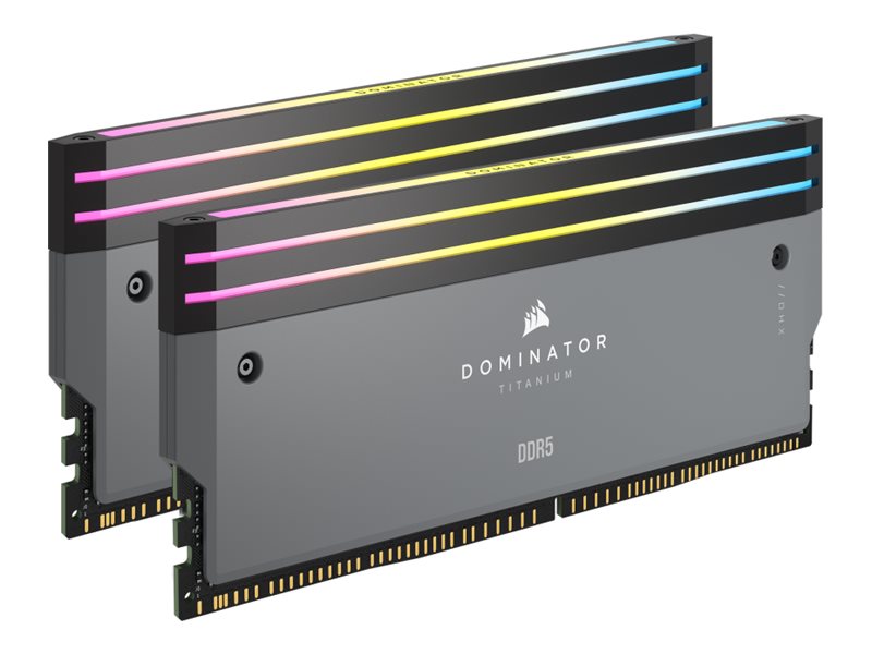 CORSAIR DOMINATOR TITANIUM - Ljusförbättringskit - grå | Datorkomponenter - Datorchassin & Tilbeör - Tillbehör | GameStuff