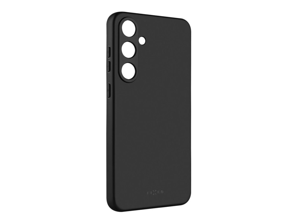 Fixed Story - Bagsidecover Til Mobiltelefon - Gummificeret - Sort - For Samsung Galaxy S24+