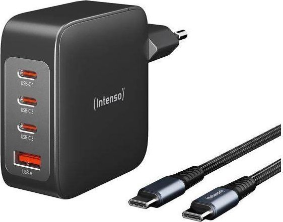 Power Adapter Usb A/usb C 140w/7814010 Intenso