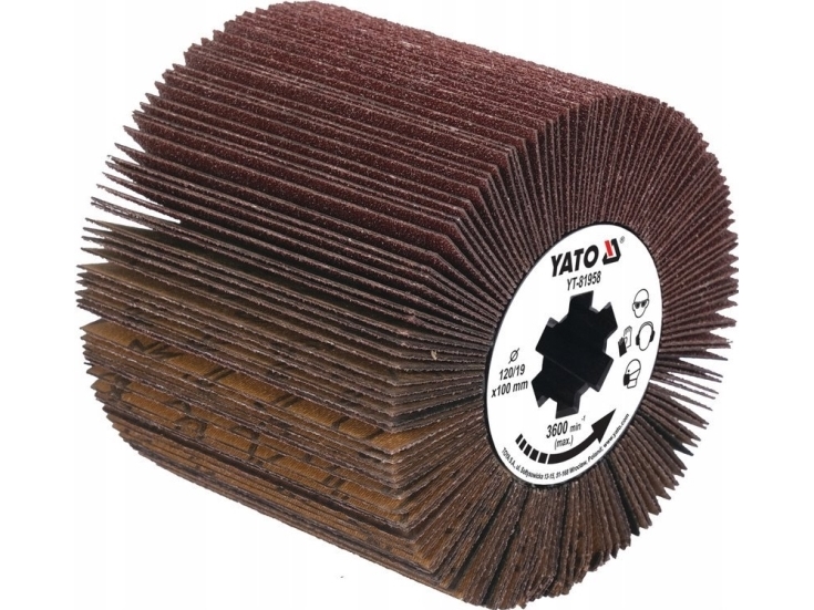 Yato Satin Brush P120 (Leaf)