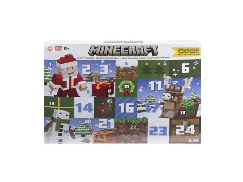 Minecraft Core Figures Advent Calendar 2024 | Leksaker - Hot just nu - Julkalender med leksaker | GameStuff