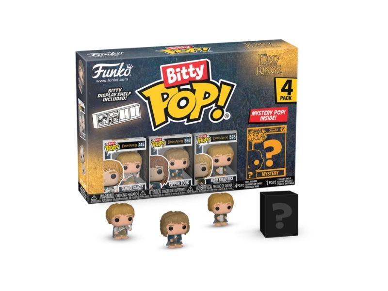 Funko! Bitty Pop 4Pk Herr Der Ringe Serie 3