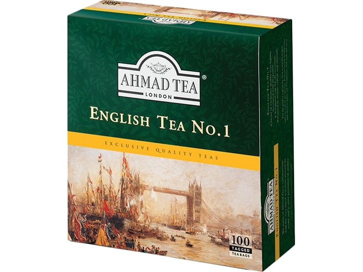 Ahmad Tea engelsk te nr 1 ex100 med hängare | Catering - Drycker - The | GameStuff