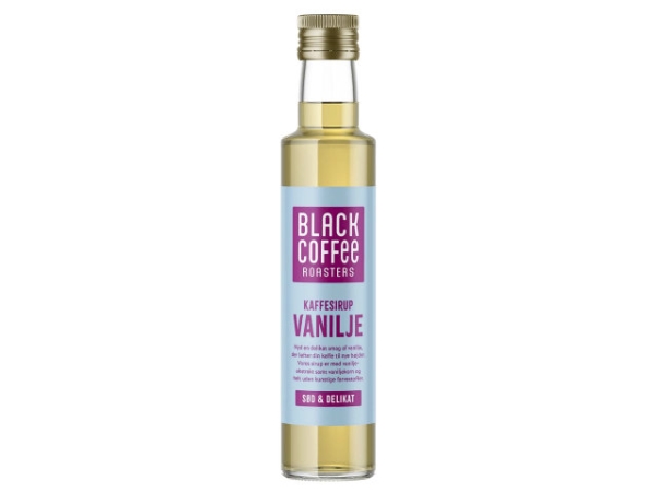 Kaffeesirup, Bki Flasche, Schwarzer Kaffee Vanille 250Ml Flasche Von 250Ml