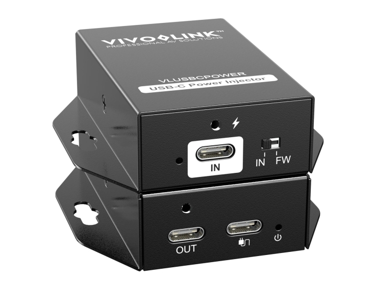 Vivolink VLUSBCPOWER, Svart, Passiv, USB Type-C, 110 - 230 V, 80 mm, 90 mm | Övriga | GameStuff
