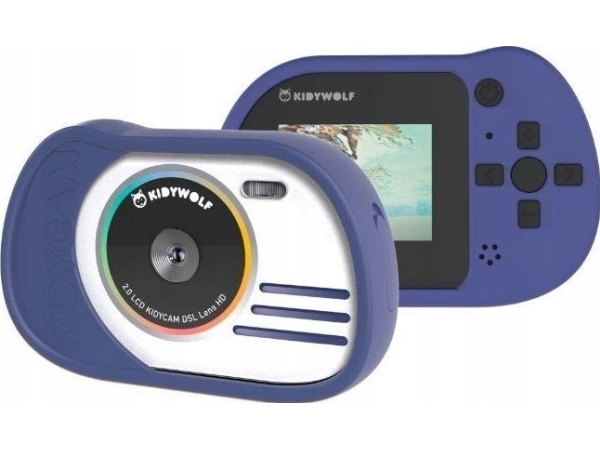 Kidywolf foto- og videokamera blå (418040)